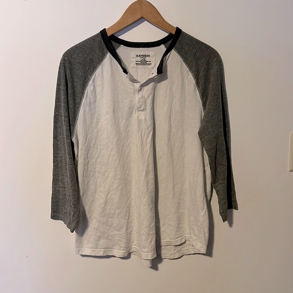 Express baseball shirt size L